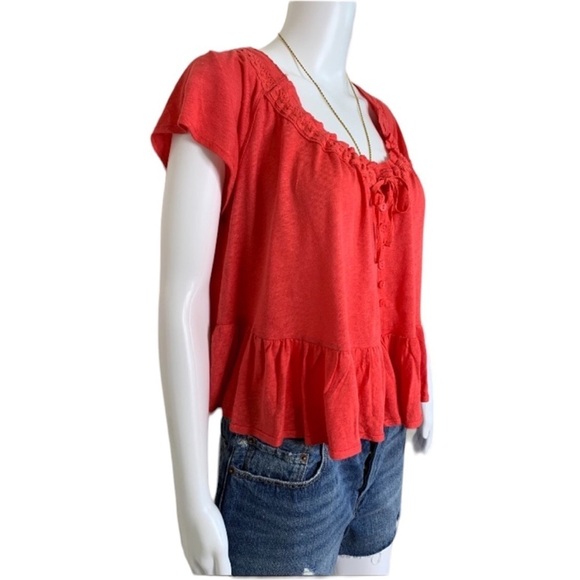 Free People Women’s Charlie Tee Shirt - Picture 5 of 8